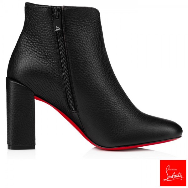 Christian Louboutin Ankle Boots Castarika Smoky 85 mm Classic Leather Women sale, Louboutin Outlet sale