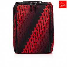 Christian Louboutin Backpacks Hop'n Zip Black/red Fabric Men
