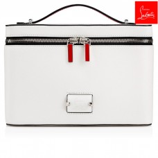 Christian Louboutin Cross-Body Bags Kypipouch Snow/Snow/Silver Leather Men