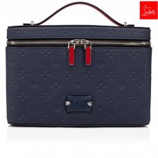 Christian Louboutin Cross-Body Bags Kypipouch Navy Leather Men