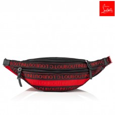 Christian Louboutin Cross-Body Bags Parisnyc Slingbag Black/red Leather Men