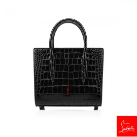 Christian Louboutin Iconic Bags Paloma S Mini Black Leather Women